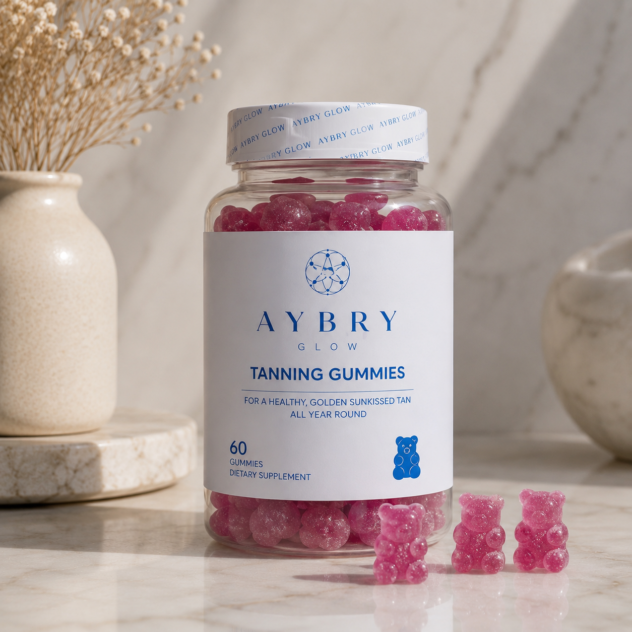 AYBRY Glow Tanning gummies